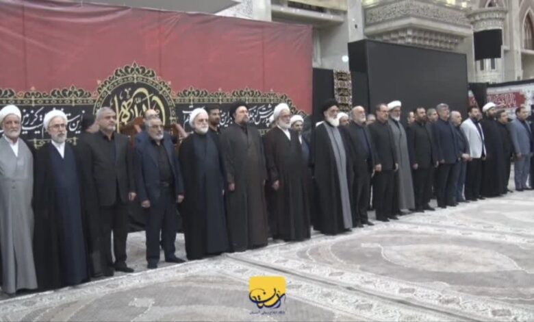 آستان مقدس امام خمینی(س)، تجدید میثاق، رئیس قوه قضائیه، محسنی اژه‌ای، آیت‌الله سید حسن خمینی، هفته قوه قضائیه، شهید بهشتی، حرم مطهر امام خمینی، مسئولان قضایی، آرمان‌های امام خمینی