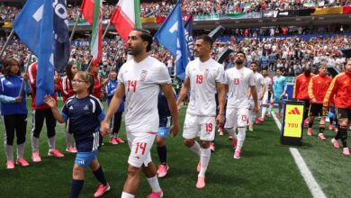 ایران، مصر، جام جهانی ۲۰۲۶، تساوی یک یک، گروه G، رامین رضاییان، محمود صابر، مهدی طارمی، پنالتی، مصطفی شوبیر، صعود ایران به دور حذفی، لومن فیلد، سیاتل، یوزهای ایرانی، تاریخ‌سازی ایران
