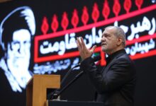 پزشکیان، سفر به عراق، تشییع رهبر شهید، مراسم تشییع، نجف، کربلا، وداع با رهبر شهید، امام خامنه ای، سفر ریاست جمهوری