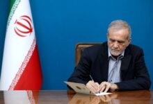 پزشکیان، قدردانی پزشکیان، دولت و ملت عراق، تشییع رهبر شهید، مراسم وداع، نجف اشرف، کربلای معلی، روابط ایران و عراق، میزبانی عراق، همبستگی امت اسلامی، پیام قدردانی