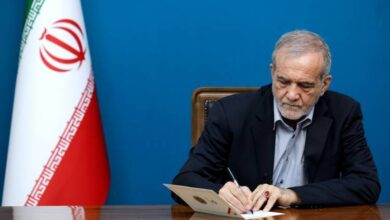 پزشکیان، قدردانی پزشکیان، دولت و ملت عراق، تشییع رهبر شهید، مراسم وداع، نجف اشرف، کربلای معلی، روابط ایران و عراق، میزبانی عراق، همبستگی امت اسلامی، پیام قدردانی